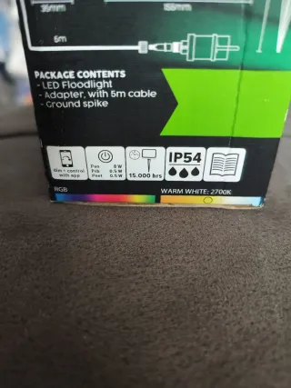 Foco Exterior LSC Smart Connect RGB WiFi