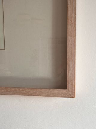 Cuadro antiguo Koum Ombo marco madera