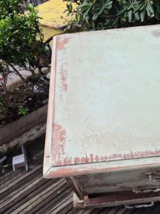 Cómoda vintage de madera