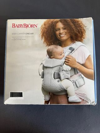 Mochila Portabebés BabyBjorn One Air Negra