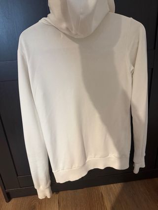 Sudadera Y-3 Blanca con Cremallera