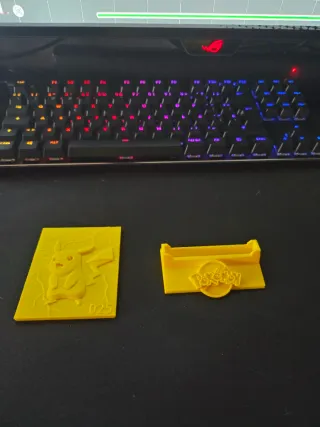 Carta 3D Pokémon Pikachu