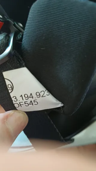 Casco de moto negro como nuevo.