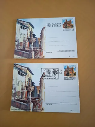 2 Tarjetas Postales España