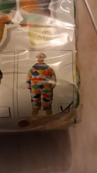 Costume Gonfiabile Clown Taglia Unica
