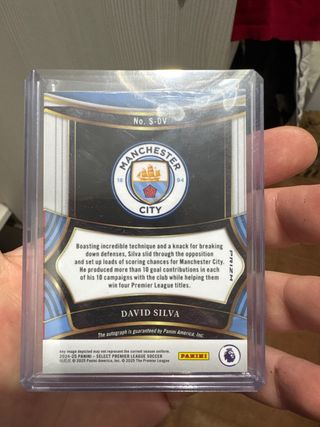 David Silva Auto Panini Select Manchester City