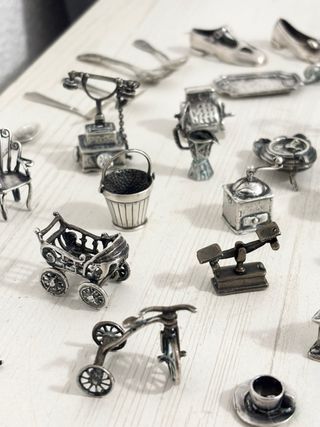 Colección Miniaturas de plata de ley