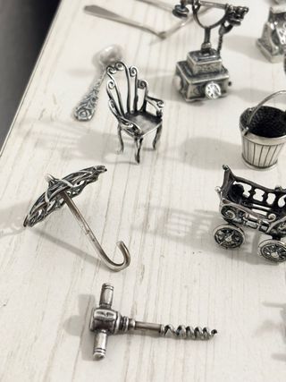 Colección Miniaturas de plata de ley