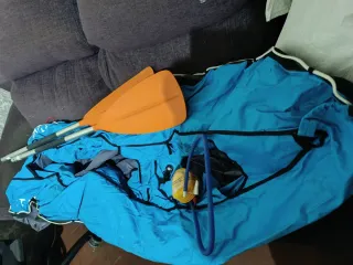 Kayak hinchable Itiwit + remo + bomba