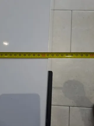 Mueble de comedor blanco lacado