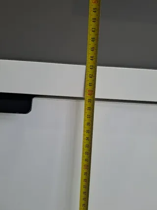 Mueble de comedor blanco lacado