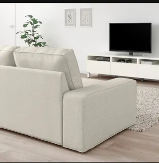 Sofá KIVIK 2 plazas, gunnared beige