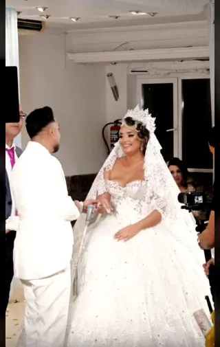 Vestido de Novia Gitano hecho por saray montolla