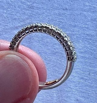 Anillo Recarlo oro blanco 18k con 38 diamantes