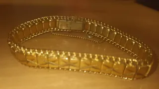 Pulsera CHAPADA en oro