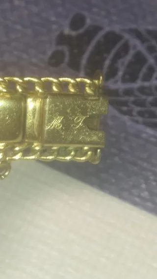 Pulsera CHAPADA en oro