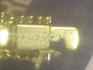 Pulsera CHAPADA en oro