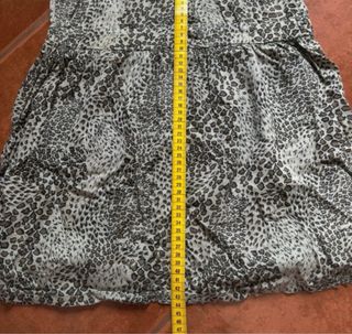 Top Bershka Estampado Leopardo Verano S