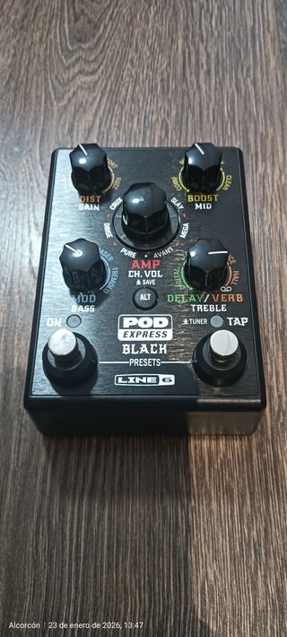 Pedal Multiefectos Line 6 Pod Express Black