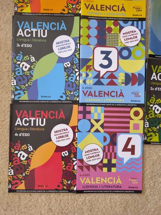 Libros de Valenciano Edicions BROMERA