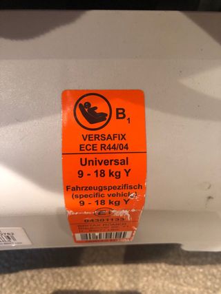 Silla de coche Britax Römer Negra