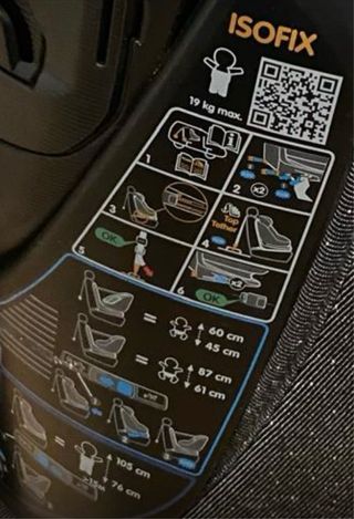 Silla coche bebé Isofix giratoria 0-4 años