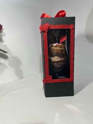 Copa postre San valentin