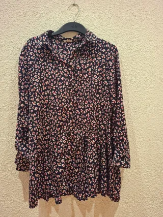 Blusón estampado H&M Talla M