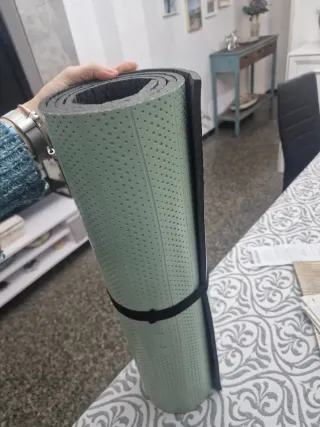 Esterilla de yoga verde