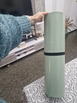 Esterilla de yoga verde