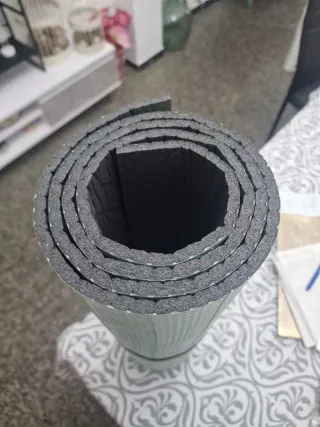 Esterilla de yoga verde