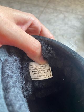 Botines de piel negros