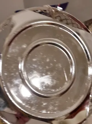 Juego Condimentos Plata Inglesa Vintage