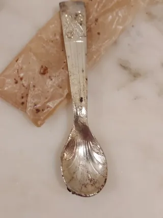 Juego Condimentos Plata Inglesa Vintage