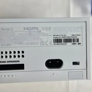 Microsoft xbox Series S bianca