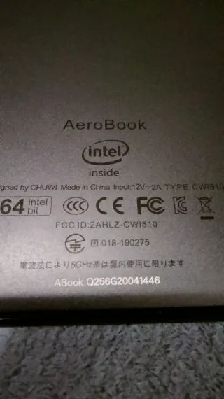 Portátil Chuwi Aerobook Gris/Morado