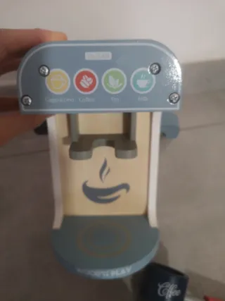 Set Gioco Legno Macchinetta Caffè e Tè