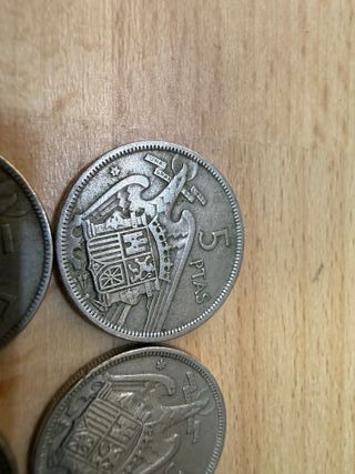 Monedas 5 Pesetas 1957