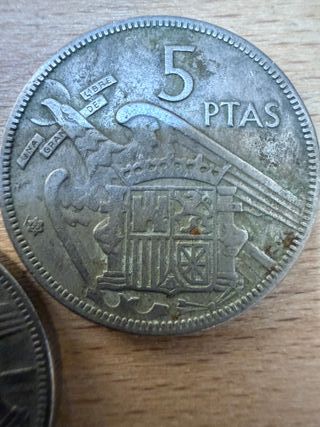 Monedas 5 Pesetas 1957