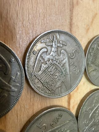 Monedas 5 Pesetas 1957