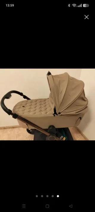 Culla per neonati Espiro Code beige