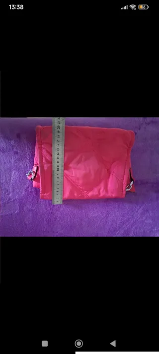 Bolso BL rosa acolchado