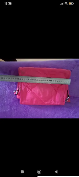 Bolso BL rosa acolchado