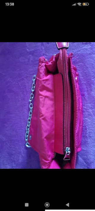Bolso BL rosa acolchado