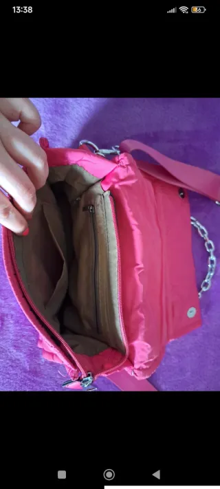 Bolso BL rosa acolchado