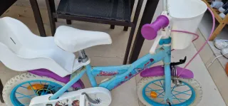 Bicicleta Frozen niña