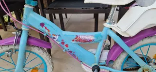 Bicicleta Frozen niña
