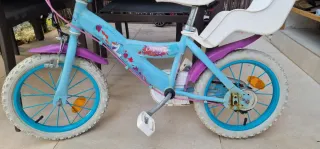 Bicicleta Frozen niña