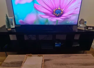 Mueble TV moderno negro