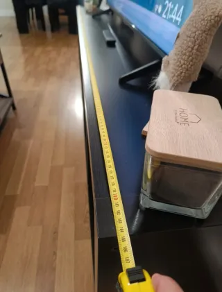 Mueble TV moderno negro